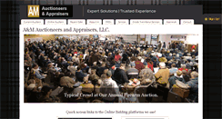 Desktop Screenshot of amauctions.com
